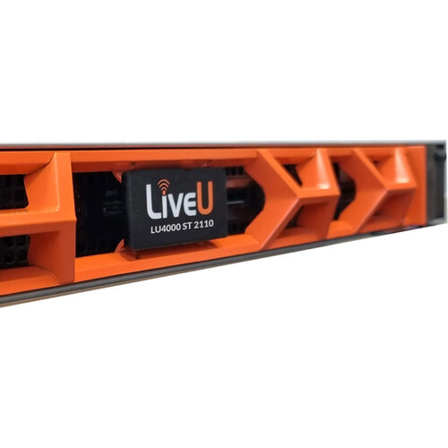 LiveU LU4000 ST 2110 Single Output 4K/Quad HD Decoder Server with Dual Power Supply view 3