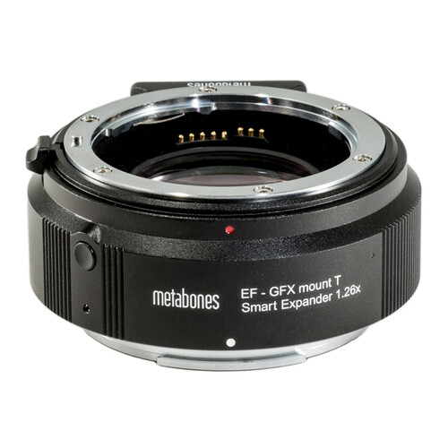 Metabones 1.26x Expander for Canon EOS EF Lens to FUJIFILM G-Mount GFX Camera view 3