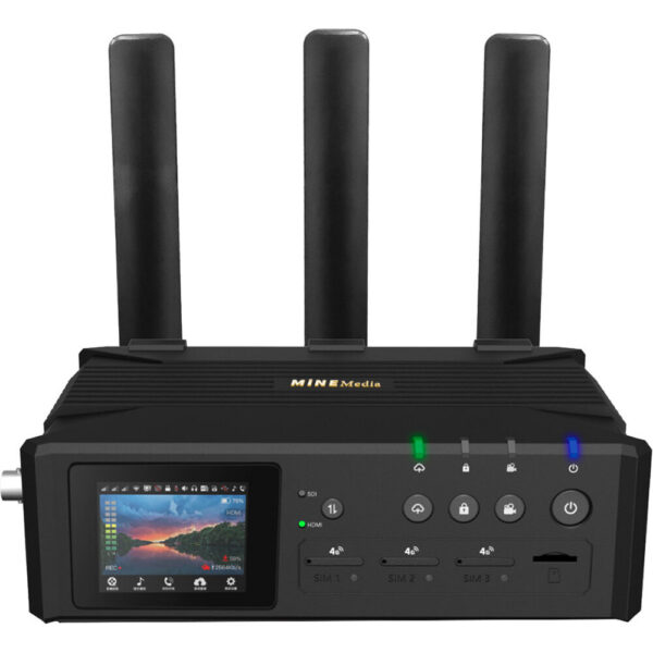MiNE Media Q8 4G Live Streaming Bonding Video Encoder