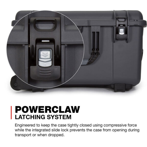 Nanuk 960 Wheeled Hard Camera Case Pro Photo Kit (Graphite, 79L) view 4