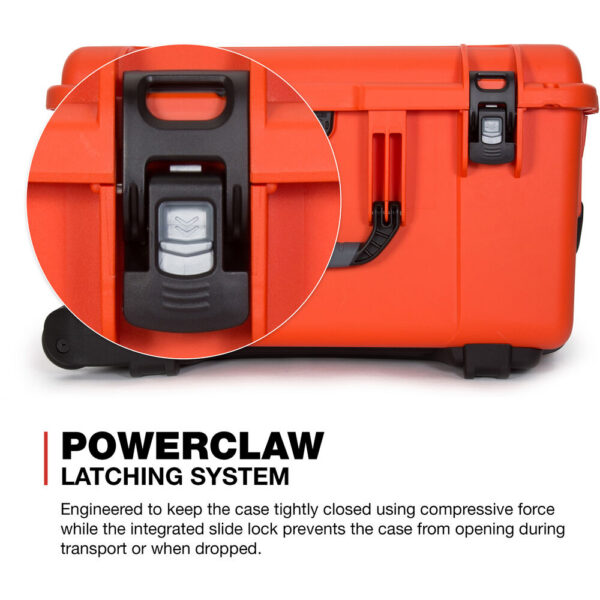 Nanuk 960 Wheeled Hard Camera Case Pro Photo Kit (Orange, 79L) view 4