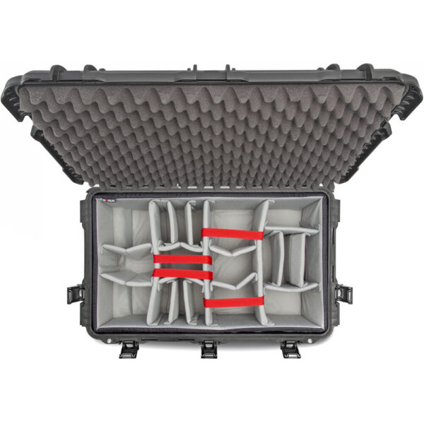 Nanuk 962 Wheeled Hard Case Pro Photo Kit (Black, 70L) view 3