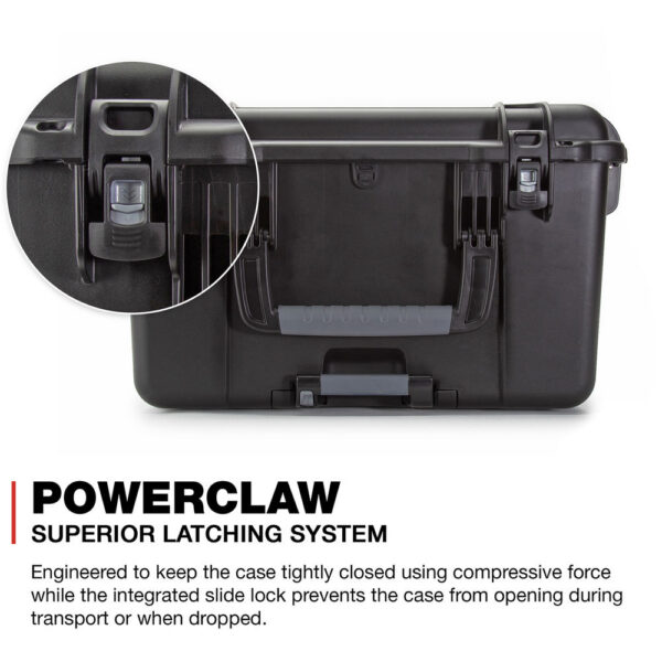 Nanuk 970 Wheeled Hard Case with Padded Divider Insert (Black, 134L) view 4