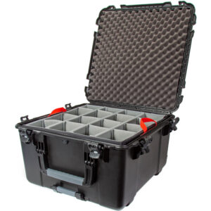 Nanuk 970 Wheeled Hard Case with Padded Divider Insert (Black, 134L)