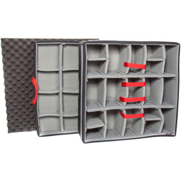 Nanuk 970 Wheeled Hard Case with Padded Divider Insert (Black, 134L) view 5