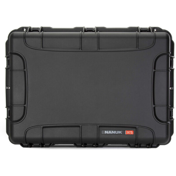 Nanuk 975S Wheeled Hard Case with Padded Divider Insert and Lid Organizer (Black, 186L) view 2