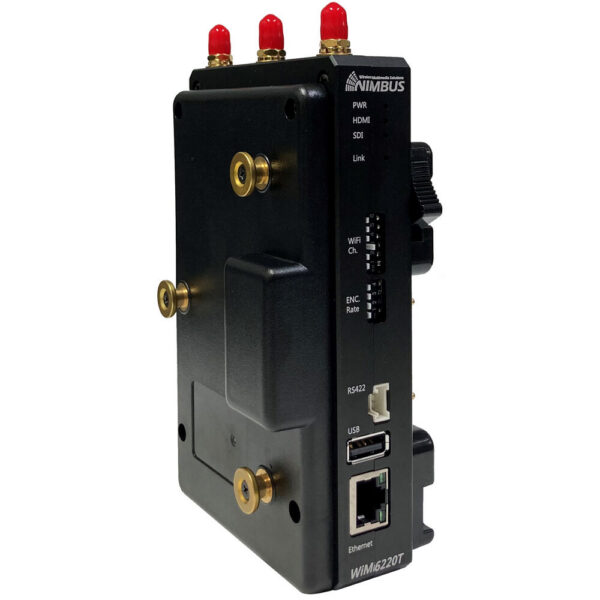Nimbus Wi Mi6220 Wireless 3G-SDI & HDMI H.264 Encoder/Transmitter (Gold Mount) view 3