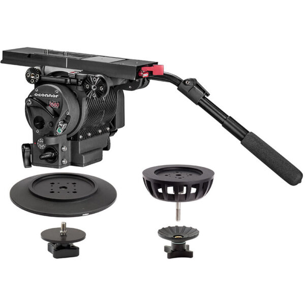 OConnor Ultimate 2560 Fluid Head & 60L 150mm Bowl Tripod with Floor Spreader view 4