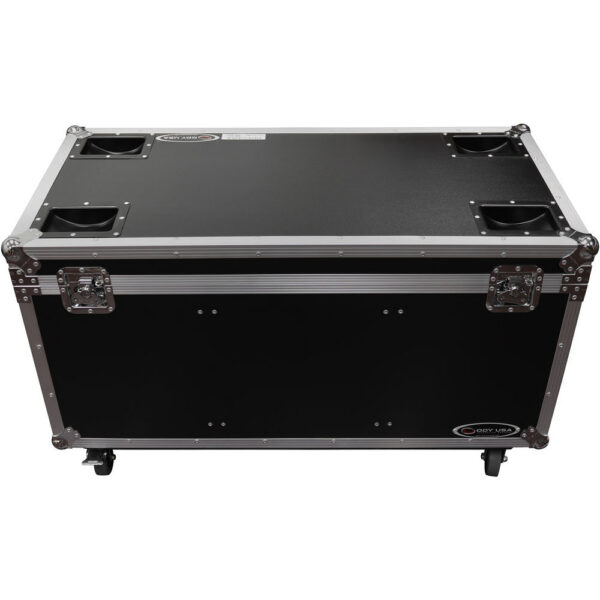 Odyssey Utility Trunk Touring Flight Case with Dividers (Black) view 3