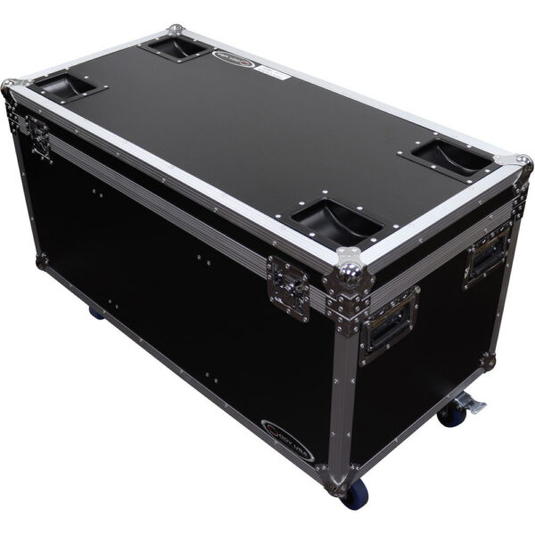 Odyssey Utility Trunk Touring Flight Case with Dividers (Black) view 4