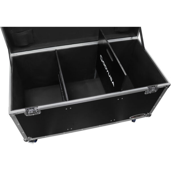 Odyssey Utility Trunk Touring Flight Case with Dividers (Black) view 6