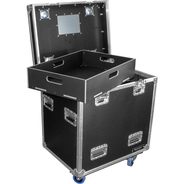 Odyssey Wheeled Hex Board Utility Tour Trunk Case (Black, 30 x 22 x 30") view 3