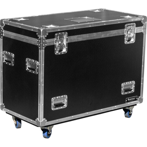Odyssey Wheeled Hex Board Utility Tour Trunk Case (Black, 45 x 22 x 30")