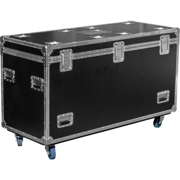 Odyssey Wheeled Hex Board Utility Tour Trunk Case (Black, 60 x 24 x 36") view 2