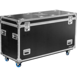 Odyssey Wheeled Hex Board Utility Tour Trunk Case (Black, 60 x 24 x 36")