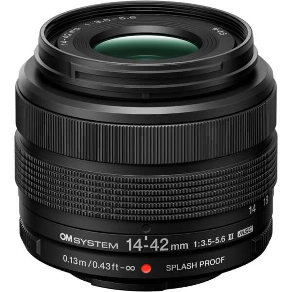 OM SYSTEM PEN Mirrorless Camera with 14-42mm III Lens (Silver)
