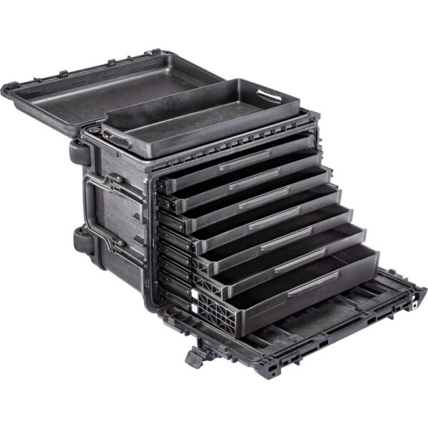 Pelican 0450SD4 Protector Mobile Tool Chest with 6 Drawers (Black) view 4
