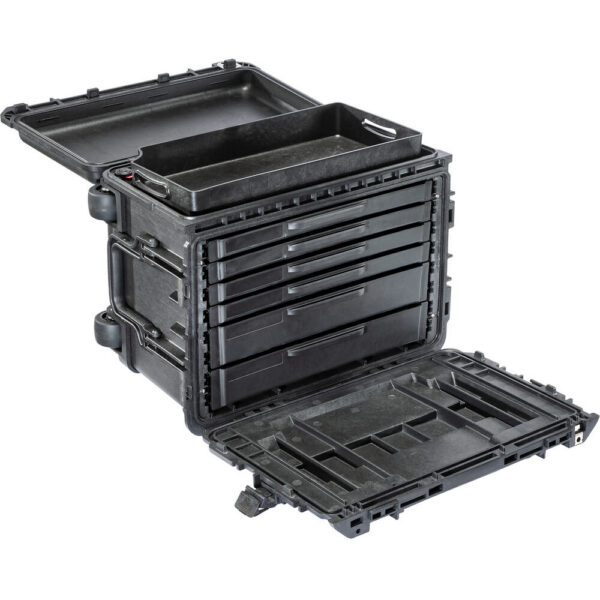 Pelican 0450SD4 Protector Mobile Tool Chest with 6 Drawers (Black) view 5