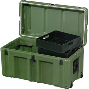 Pelican Hardigg 472-FTLK-LG Footlocker for Movable Storage (Green)