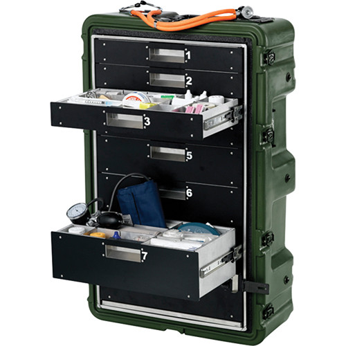 Pelican Hardigg MC8100 Medchest 8 Drawer for Emergency Response Supplies