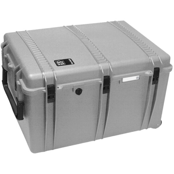 Porta Brace PB-2850TBH Trunk-Style Hard Case Mobile Workstation (Silver Platinum) view 2