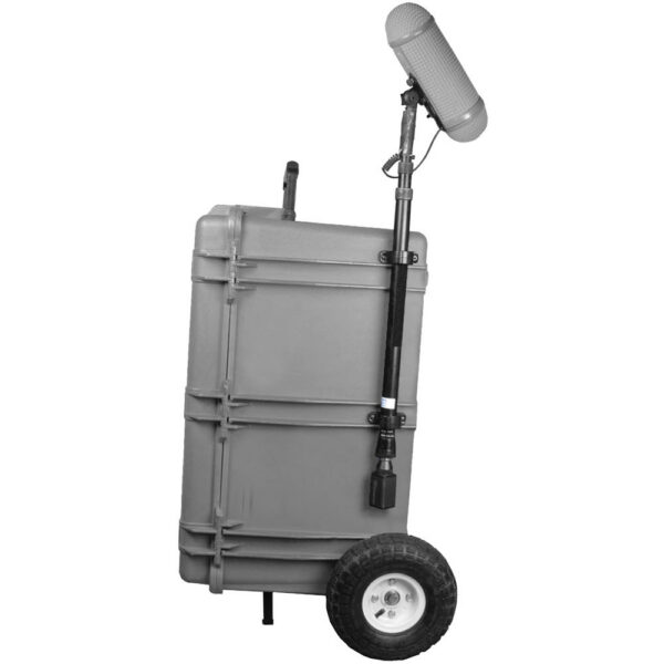 Porta Brace Wheeled Hard Case Mobile Audio Workstation (Platinum) view 4
