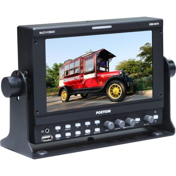 Postium Korea OBM-N070 7" 3G-SDI/HDMI Broadcast LCD Monitor view 3