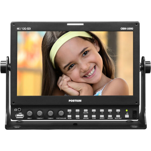 Postium Korea OBM-U090 9" HDR 4K 12G-SDI LCD Monitor
