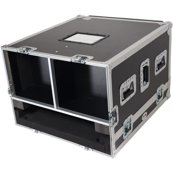 ProX Foldable Pro Desk Wheeled Flight Case with Table Top & Drawers view 5