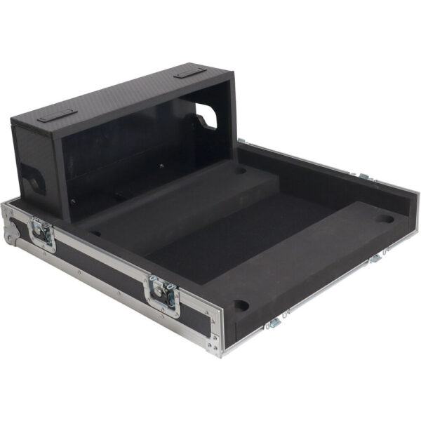 ProX Foldable Pro Desk Wheeled Flight Case with Table Top & Drawers view 6