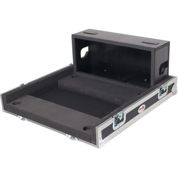 ProX Foldable Pro Desk Wheeled Flight Case with Table Top & Drawers view 7