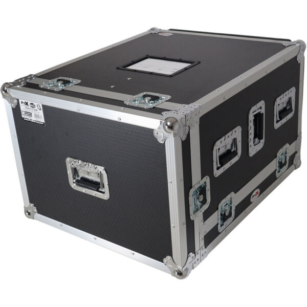 ProX Foldable Pro Desk Wheeled Flight Case with Table Top & Drawers