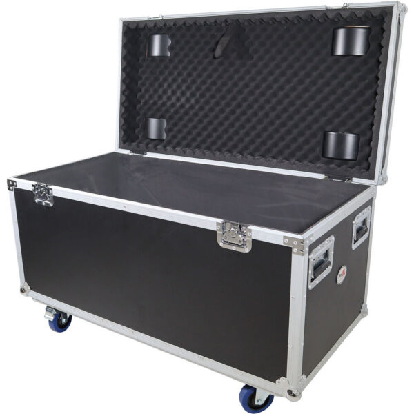 ProX Large Utility Trunk Storage Case with Casters (Black) view 3