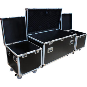 ProX Set of 6 ATA-Style Utility Road Cases (2 Large, 4 Small)