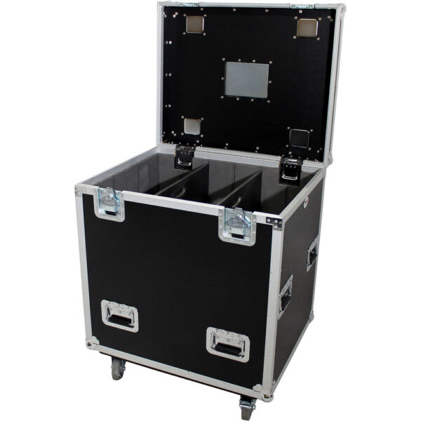 ProX Truck PaX Heavy-Duty Truck Pack Utility Flight Case with Divider & Tray (Black, 2-Pack) view 3