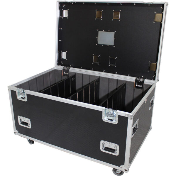 ProX Truck PaX Heavy-Duty Truck Pack Utility Flight Case with Divider & Tray (Black, 2-Pack) view 4