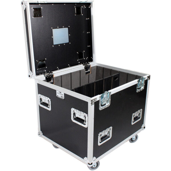 ProX Truck PaX Heavy-Duty Truck Pack Utility Flight Case with Divider & Tray (Black, 2-Pack) view 6