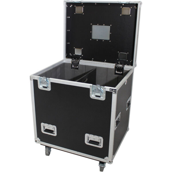 ProX Truck PaX Heavy-Duty Truck Pack Utility Flight Case with Divider & Tray (Black, 4-Pack) view 5