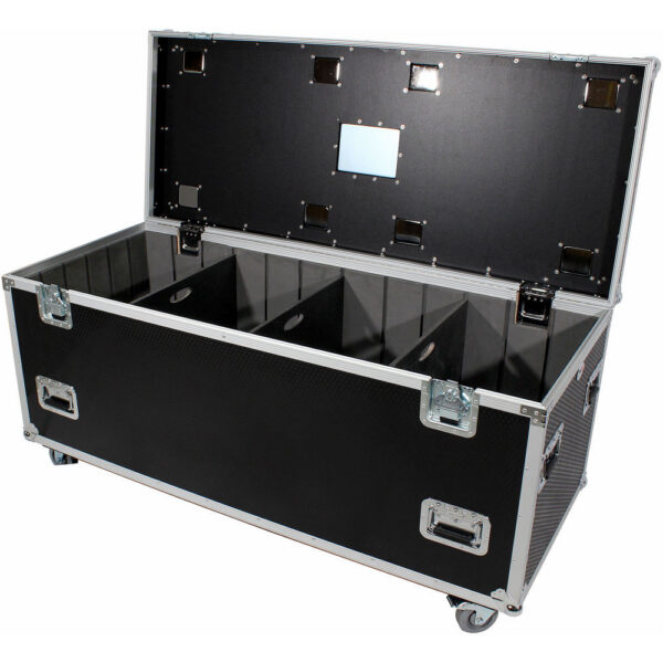 ProX Truck PaX Heavy-Duty Truck Pack Utility Flight Case with Divider & Tray (Black, 4-Pack) view 6