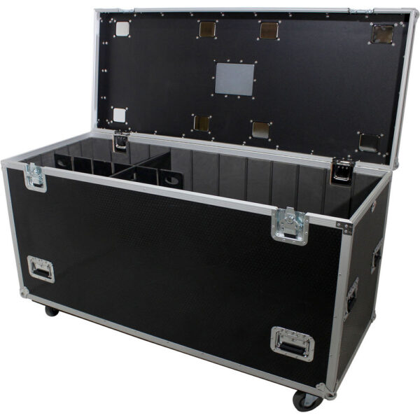 ProX Truck PaX Heavy-Duty Truck Pack Utility Flight Case with Divider & Tray (Black, 4-Pack) view 6