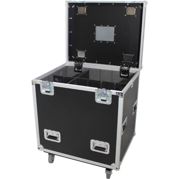 ProX Truck PaX Heavy-Duty Truck Pack Utility Flight Case with Divider & Tray (Black, 4-Pack) view 7