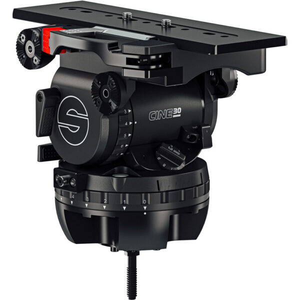 Sachtler CF 150 EFP 2 Ground-Level Tripod System with Cine 30 Fluid Head view 4