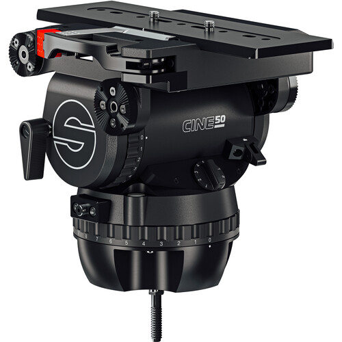 Sachtler Cine 150 Ground-Level Tripod System with Cine 50 Fluid Head view 4