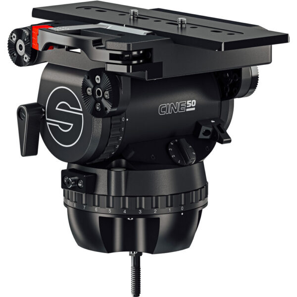 Sachtler Cine 150 Ground-Level Tripod System with Cine 50 Fluid Head view 6