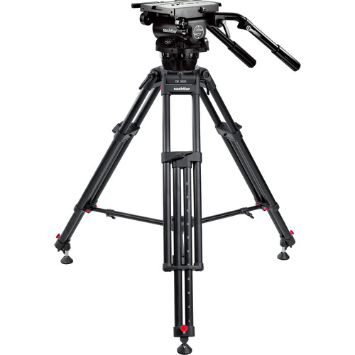 Sachtler Tripod System Video 75 Plus and OB 2000 (Mid-Level Spreader) view 3