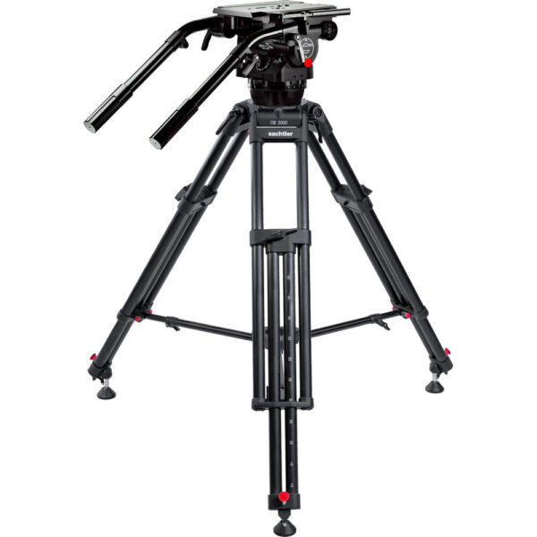 Sachtler Tripod System Video 75 Plus and OB 2000 (Mid-Level Spreader) view 6