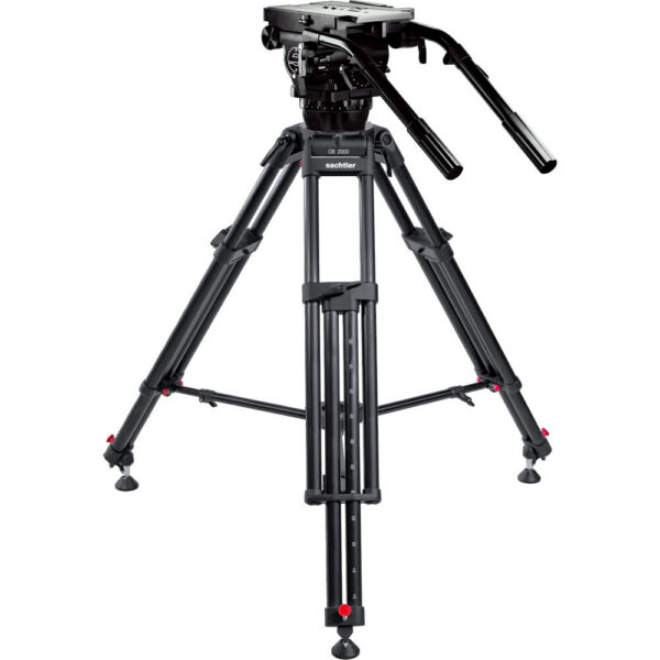 Sachtler Tripod System Video 75 Plus and OB 2000 (Mid-Level Spreader) view 7