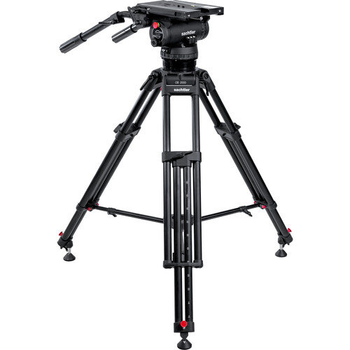 Sachtler Tripod System Video 90 + OB 2000 view 3