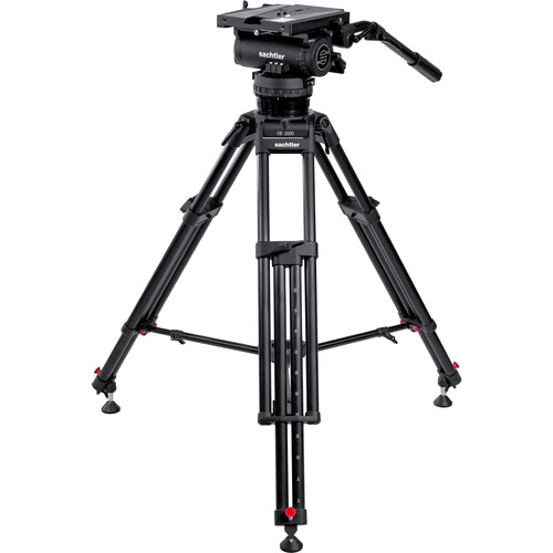 Sachtler Tripod System Video 90 + OB 2000 view 6