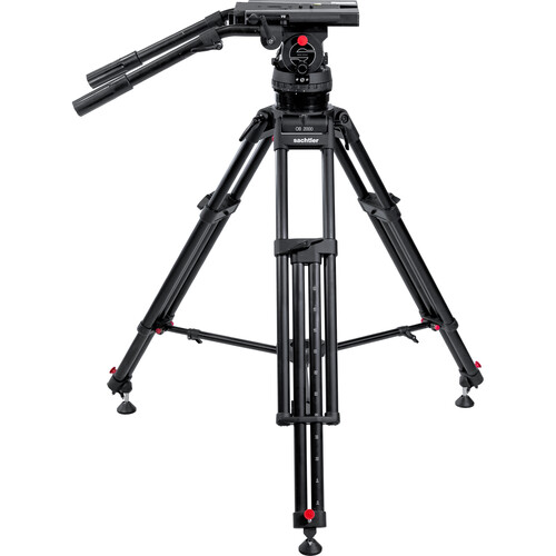 Sachtler Tripod System Video 90 + OB 2000 view 8
